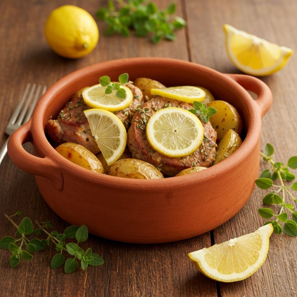 Χοιρινό Λεμονάτο