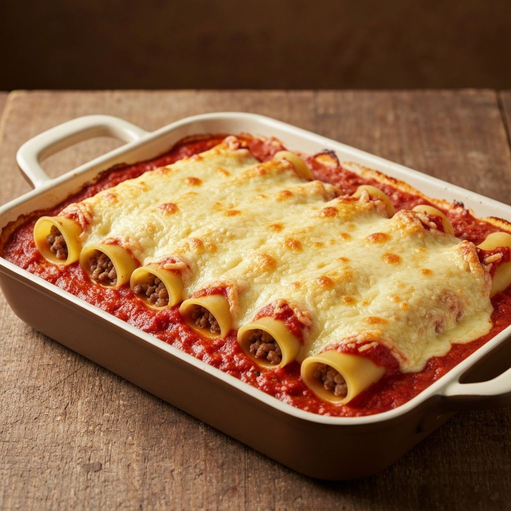 Κανελόνια με Κιμά Μοσχαρίσιο